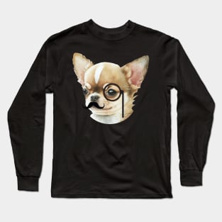 Cute Chihuahua Dog Lover Long Sleeve T-Shirt